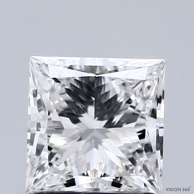0.95ct PRINCESS F VVS1 Diamond