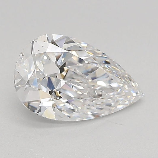 0.91ct PEAR D VS2 Diamond