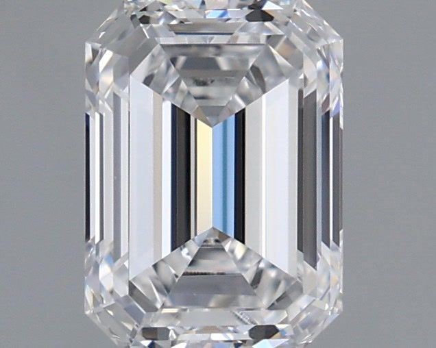 0.96ct EMERALD D VVS2 Diamond
