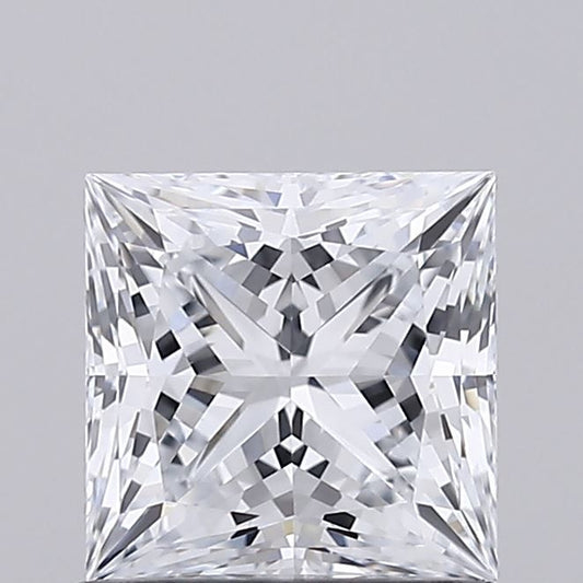0.91ct PRINCESS F VVS1 Diamond