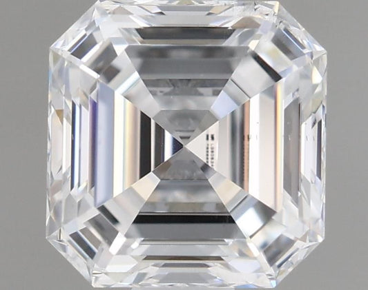 0.91ct SQUARE EMERALD D VS2 Diamond