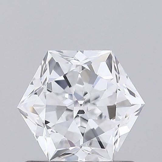 0.96ct HEXAGONAL D VVS2 Diamond