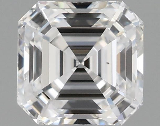 0.91ct SQUARE EMERALD D VS1 Diamond